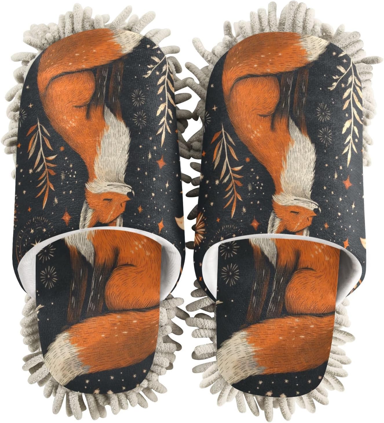 Magic Fox Microfiber Slippers for MenWomen