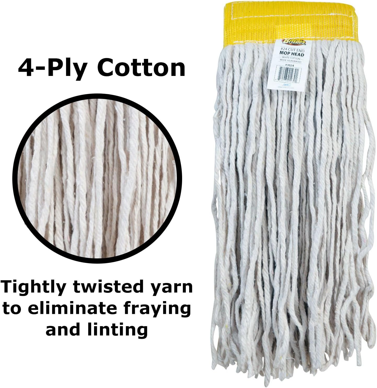 Bristles 3024 Mop Head Replacement Set