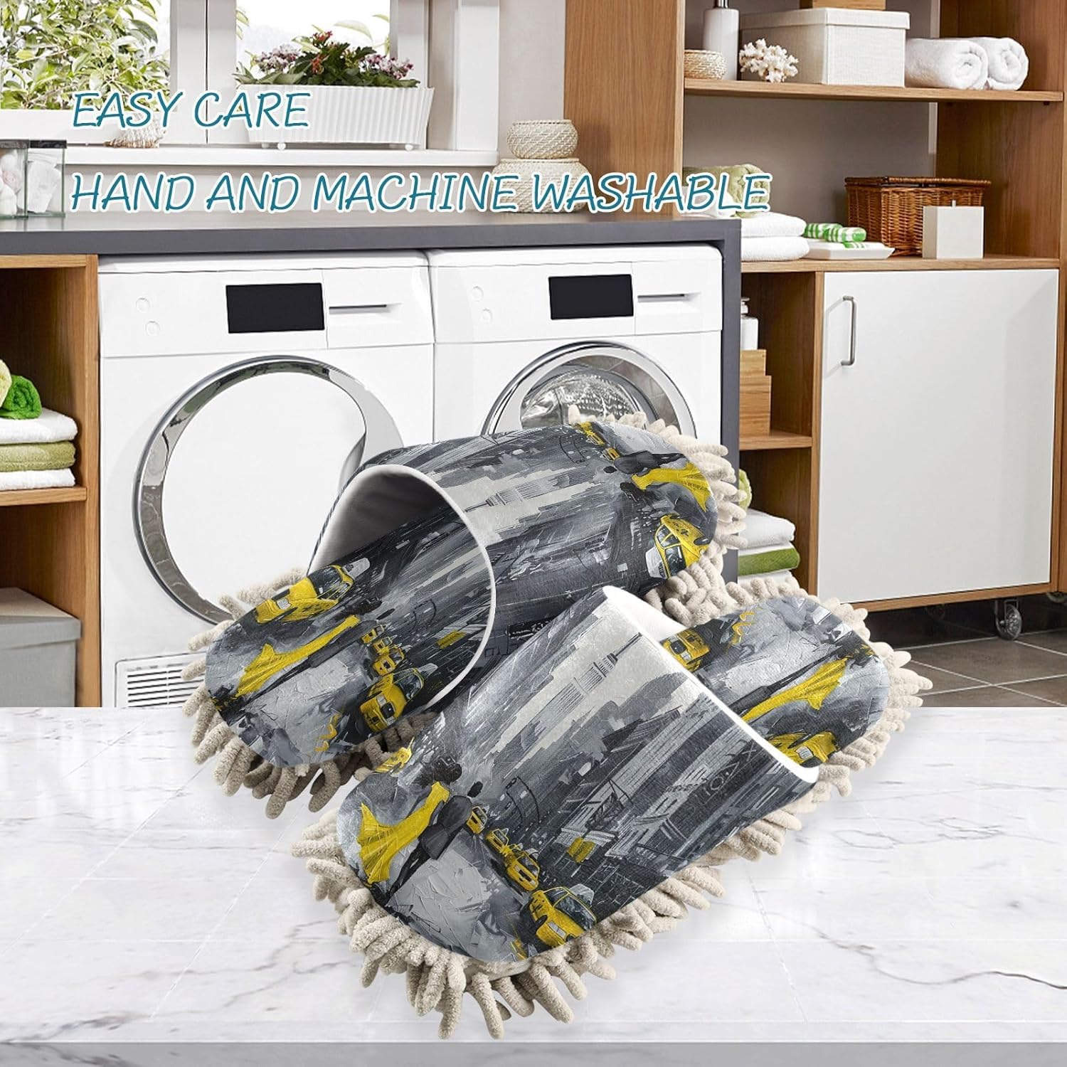 Zhirexin City Couple Walking Kitchen Slippers