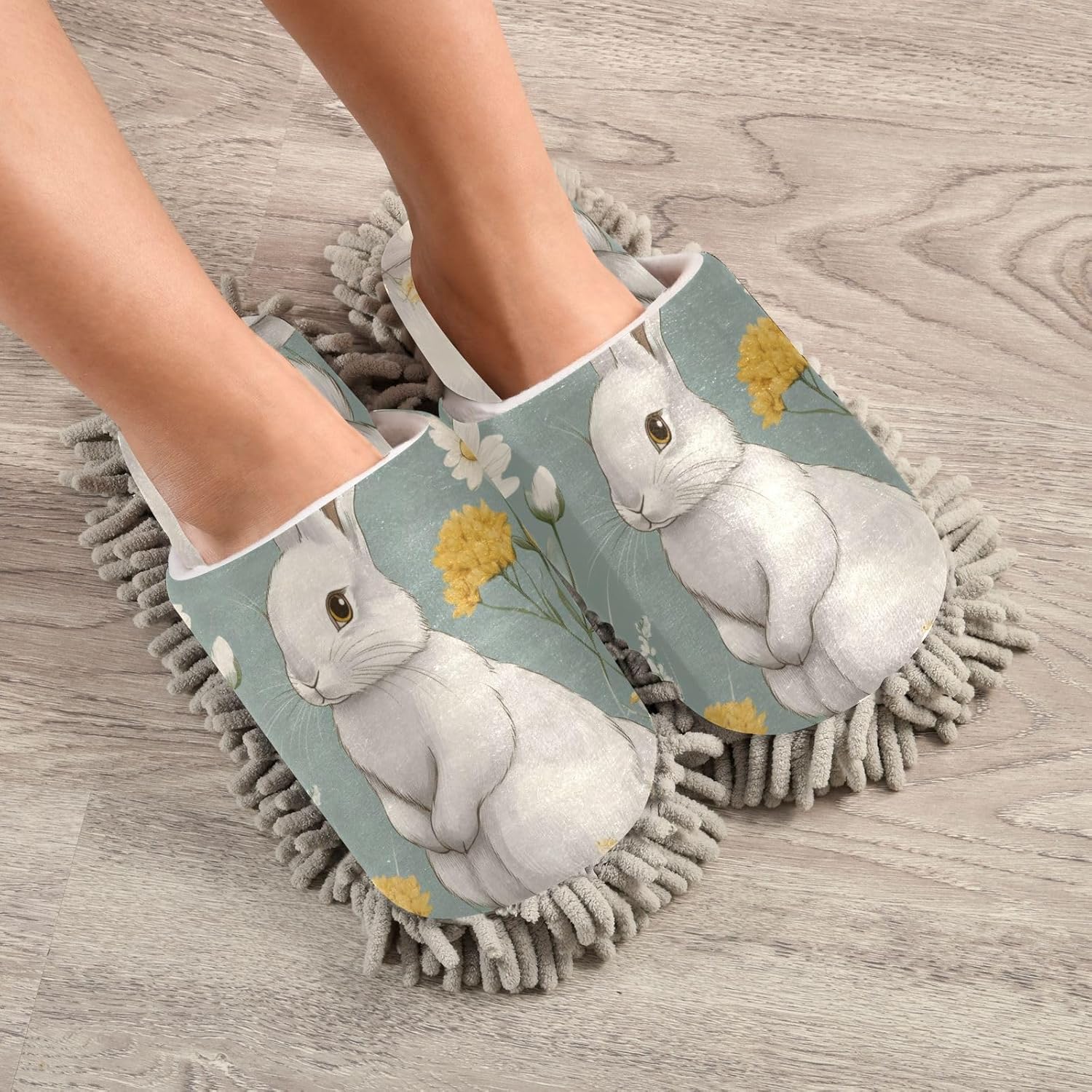 Microfiber Rabbit Slippers