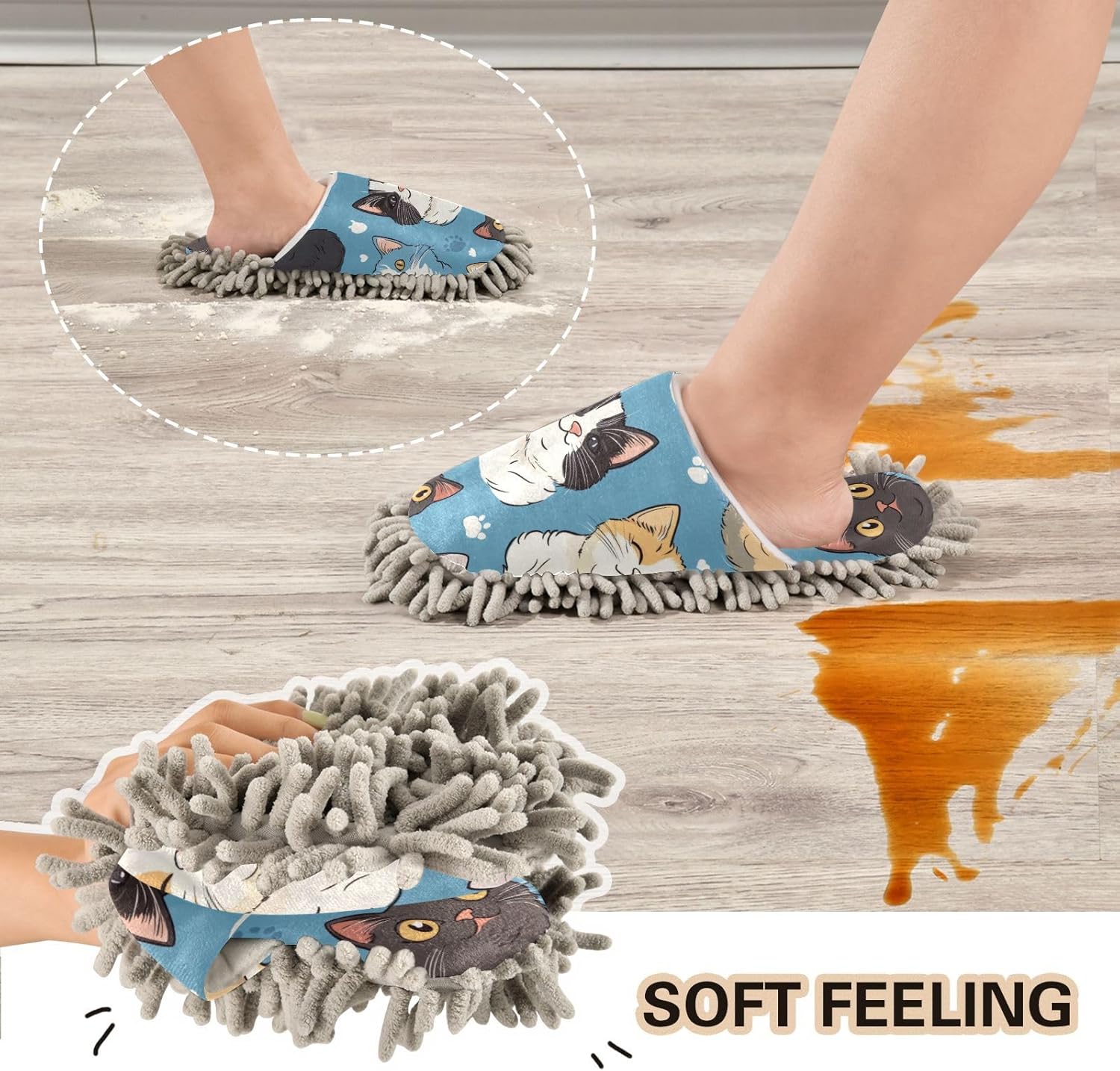 The Perfect Microfiber Cleaning Slipper for MenWomen