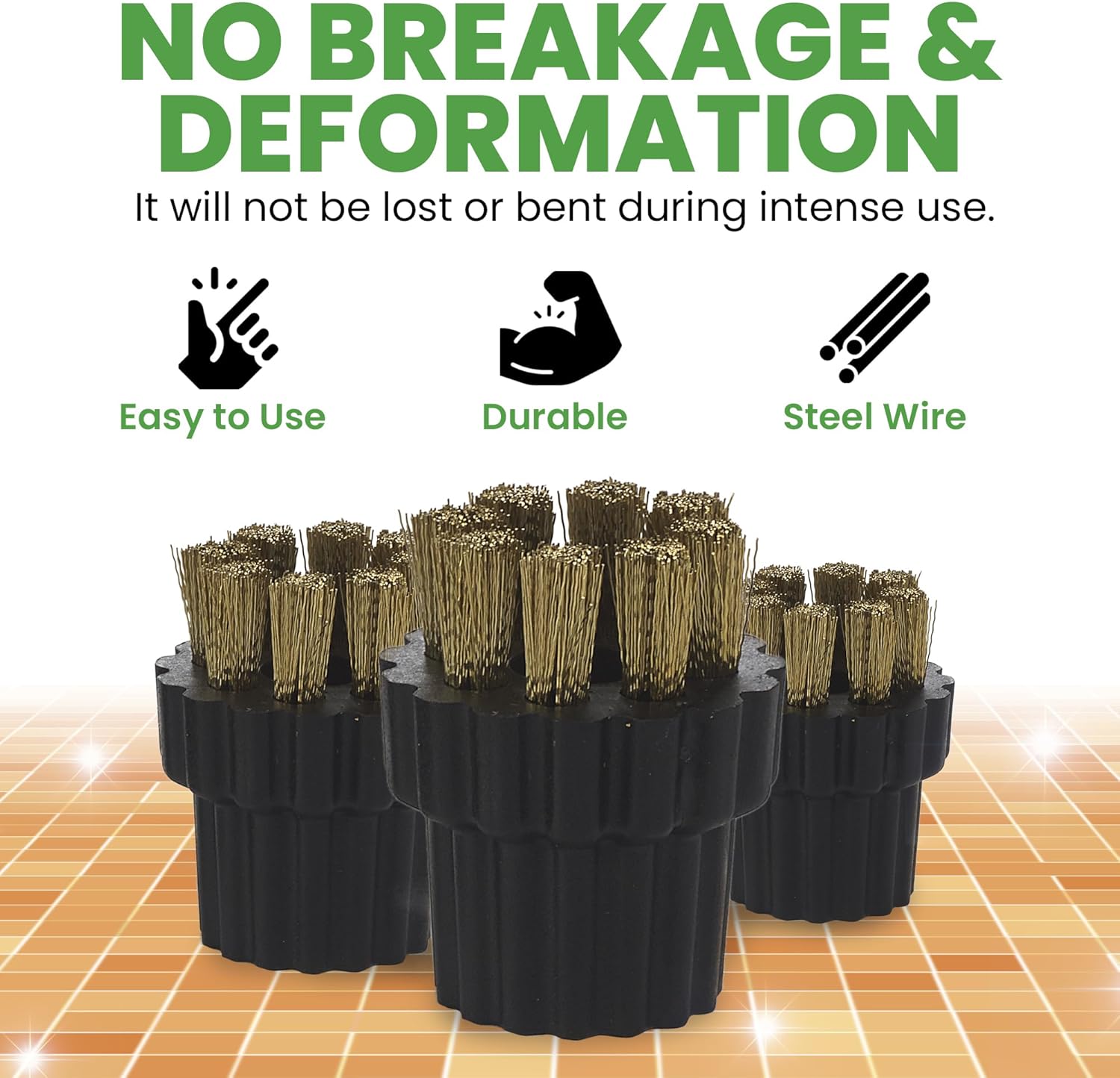 H2O MOP X5 Microscrubbing Brushes - EasyWipe Workout for Mops