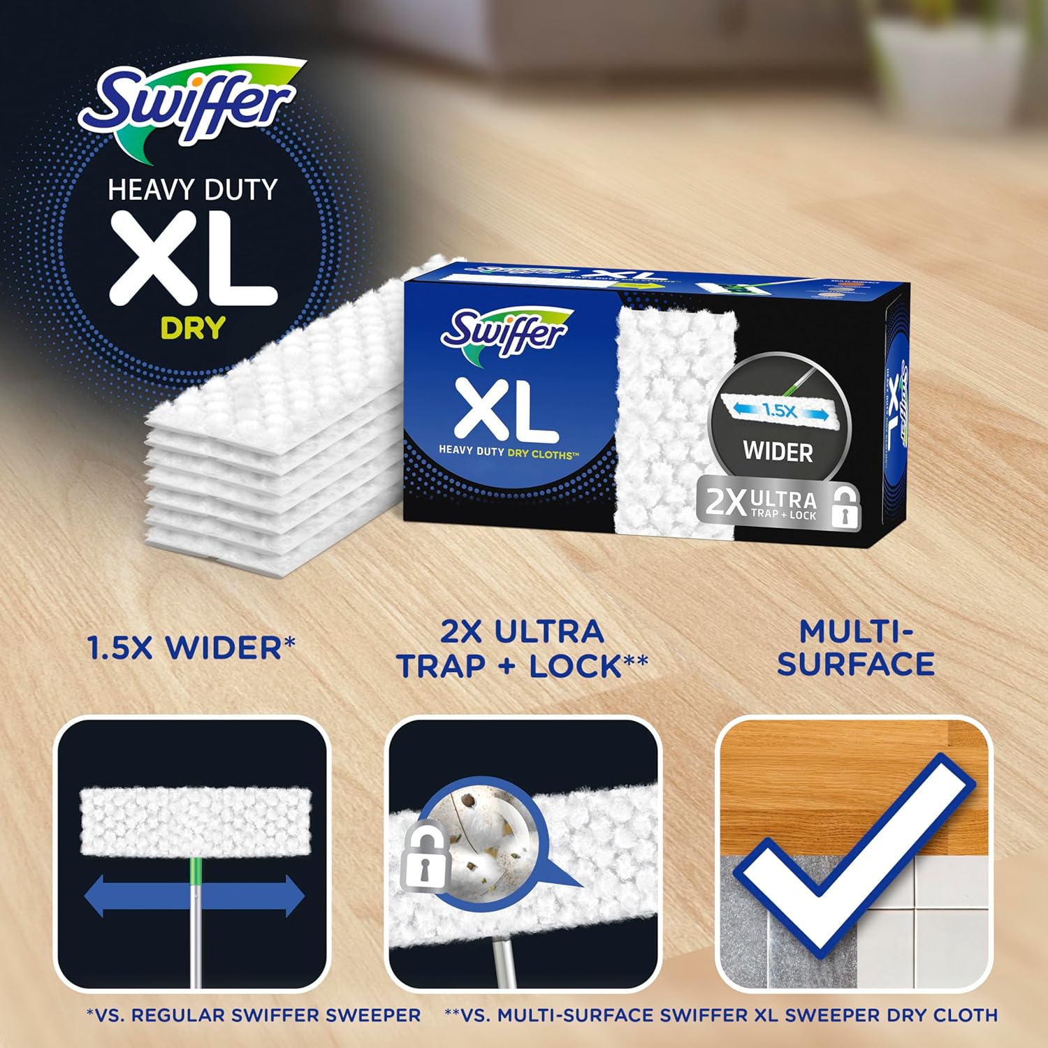 Swiffer XL Mops for a Deep Clean