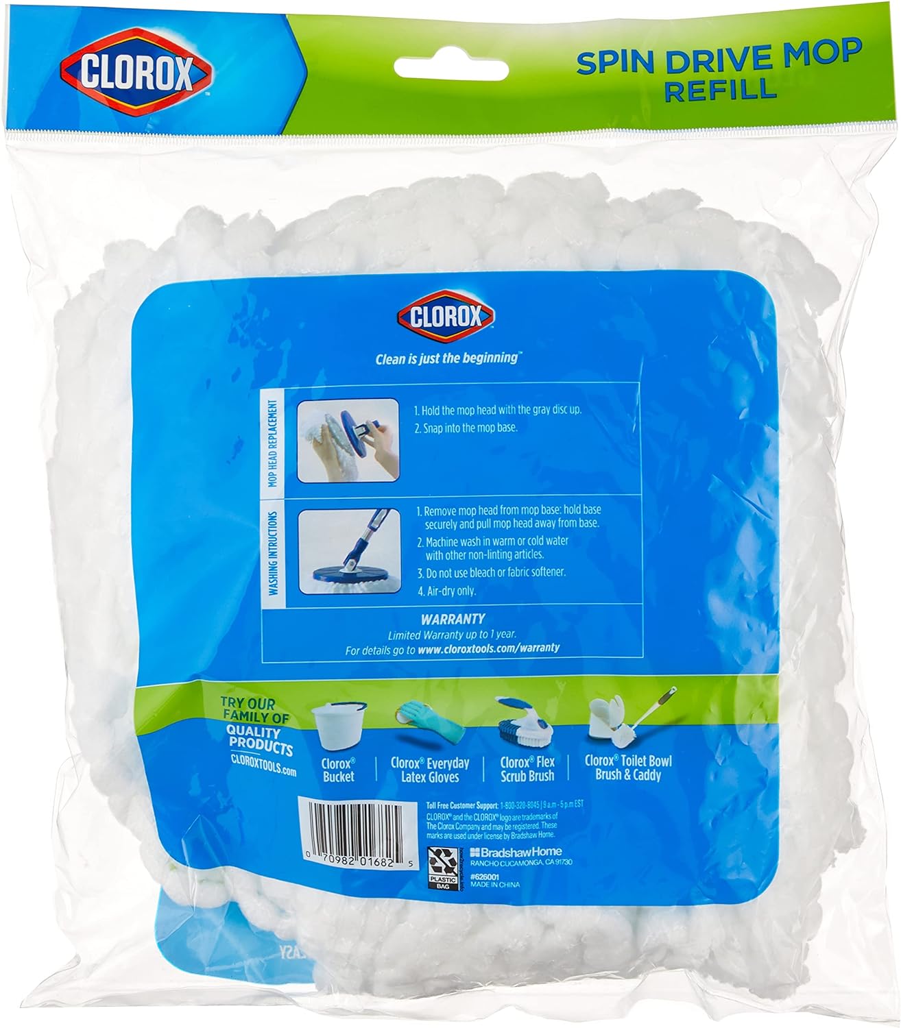 Clorox Mop Refill White