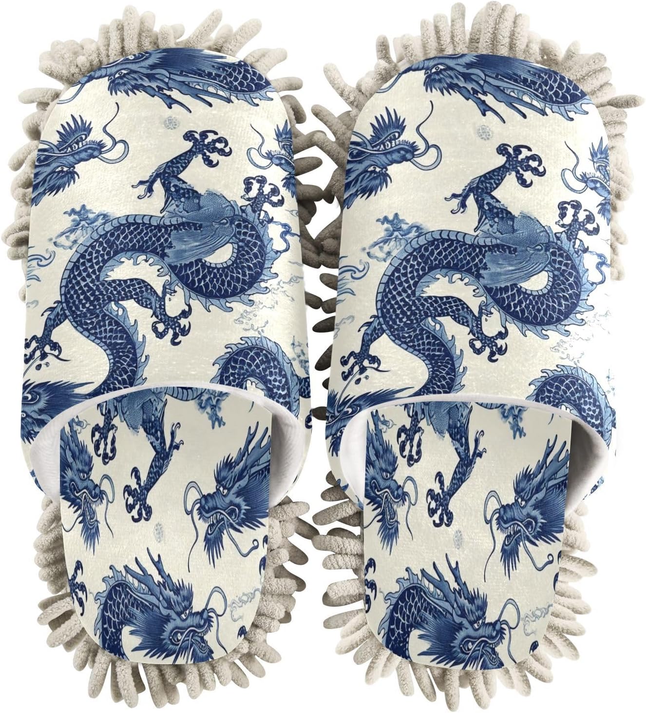 Blue Dragons Kitchen Cleaning Slippers