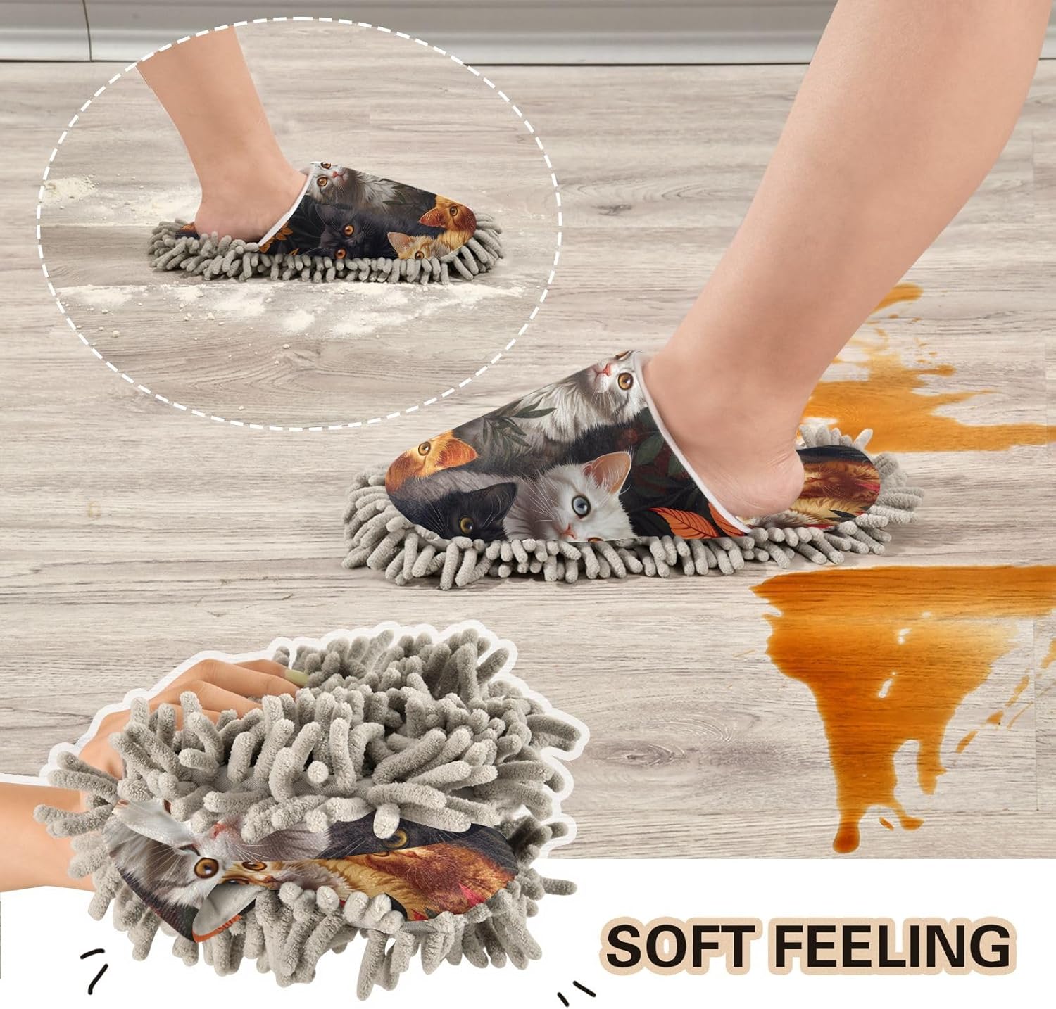 Microfiber Kitchen Slippers