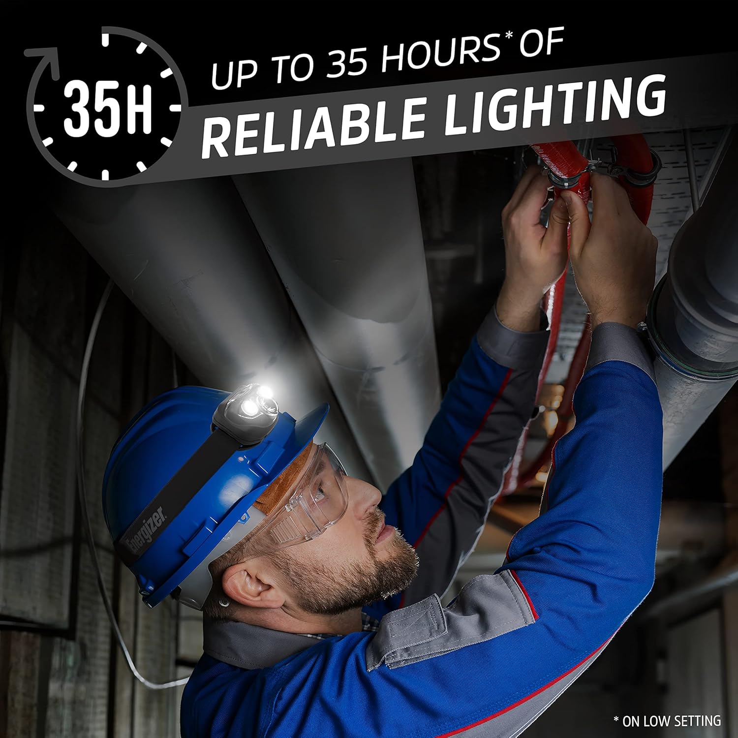 Energizer LED Headlamp PRO 2-Pack
