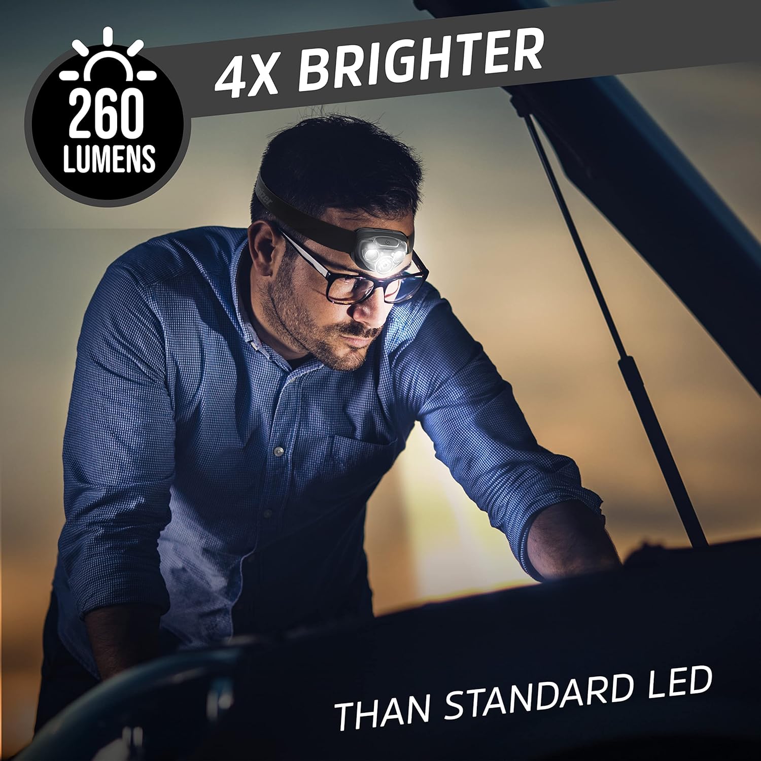 Energizer LED Headlamp PRO 2-Pack
