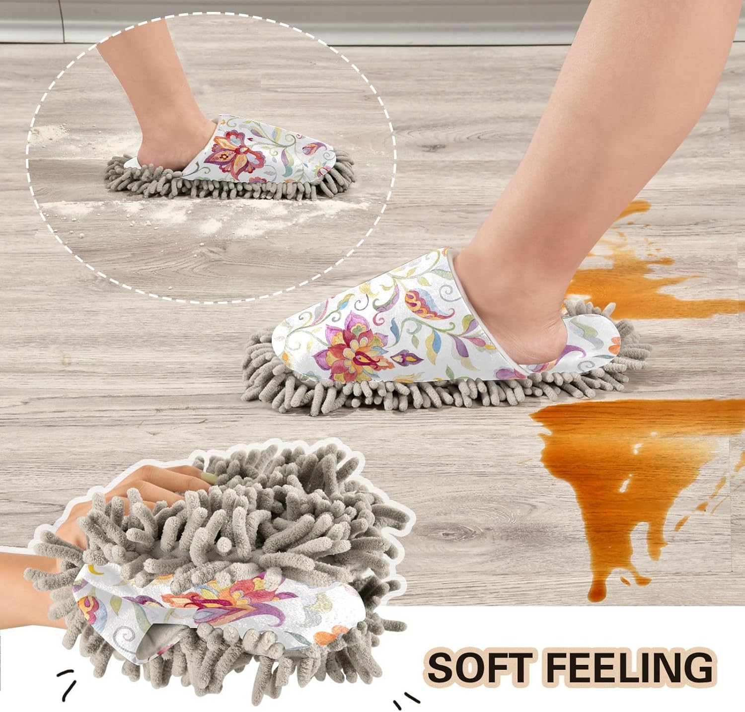 Elevate Your Home with Kigai Microfiber Slippers Perfect for Floors Grooming