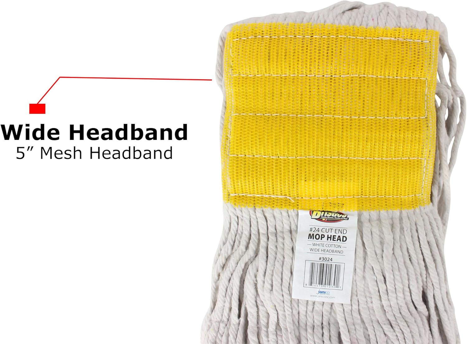 Bristles 3024 Mop Head Replacement Set