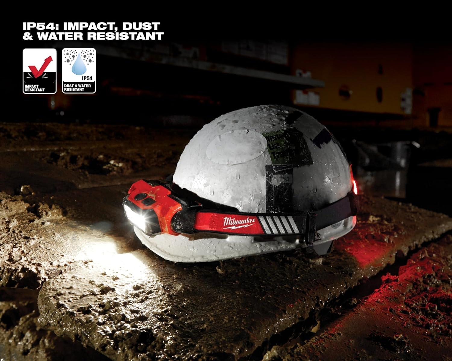 Milwaukee 2116-21 Rechargeable BEACON Hard Hat Light