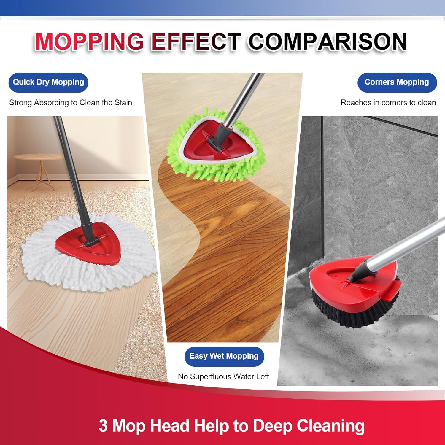 Deep Clean with O-Cedar 7-Pack Mop Pads