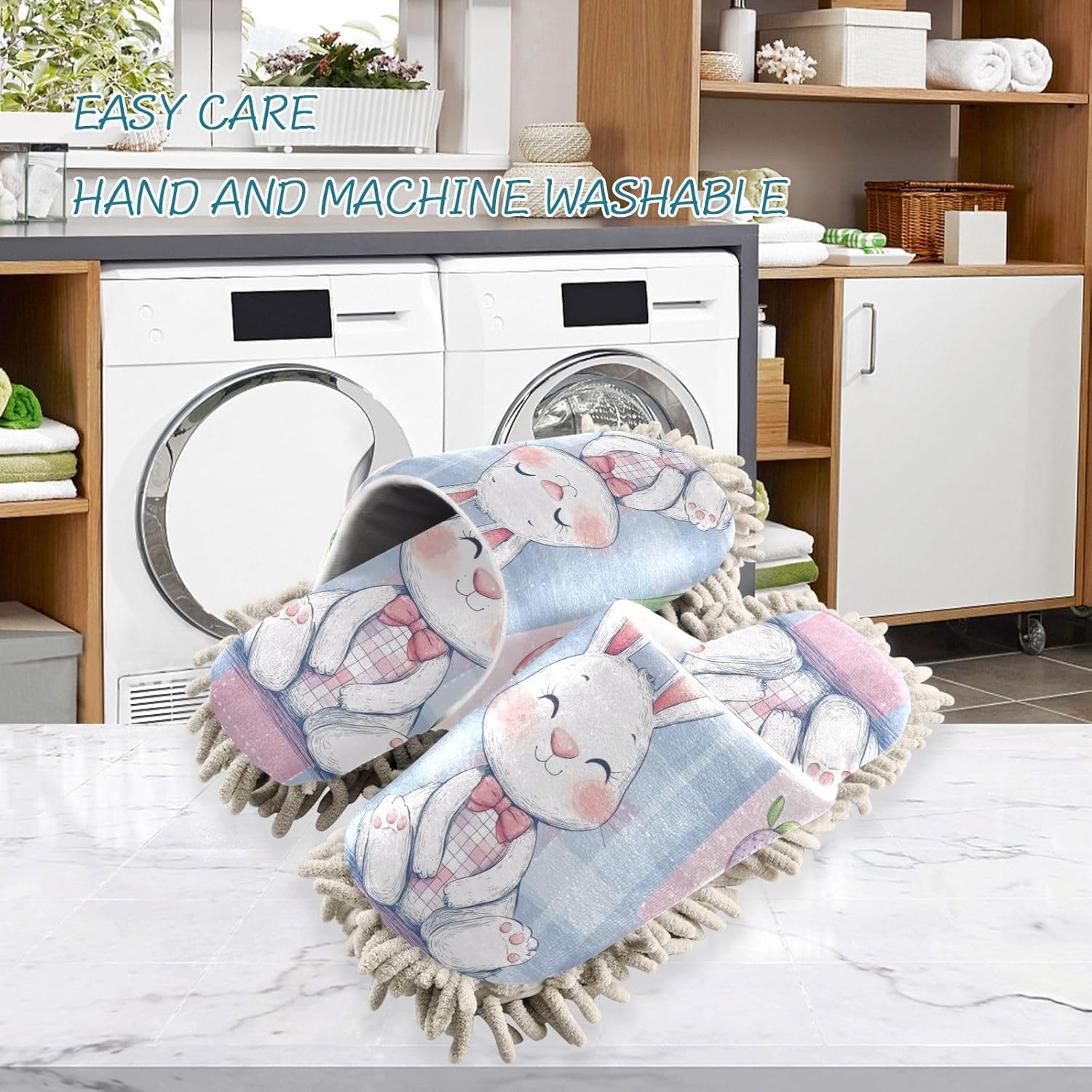 Easter Soft Microfiber Mop Slipper