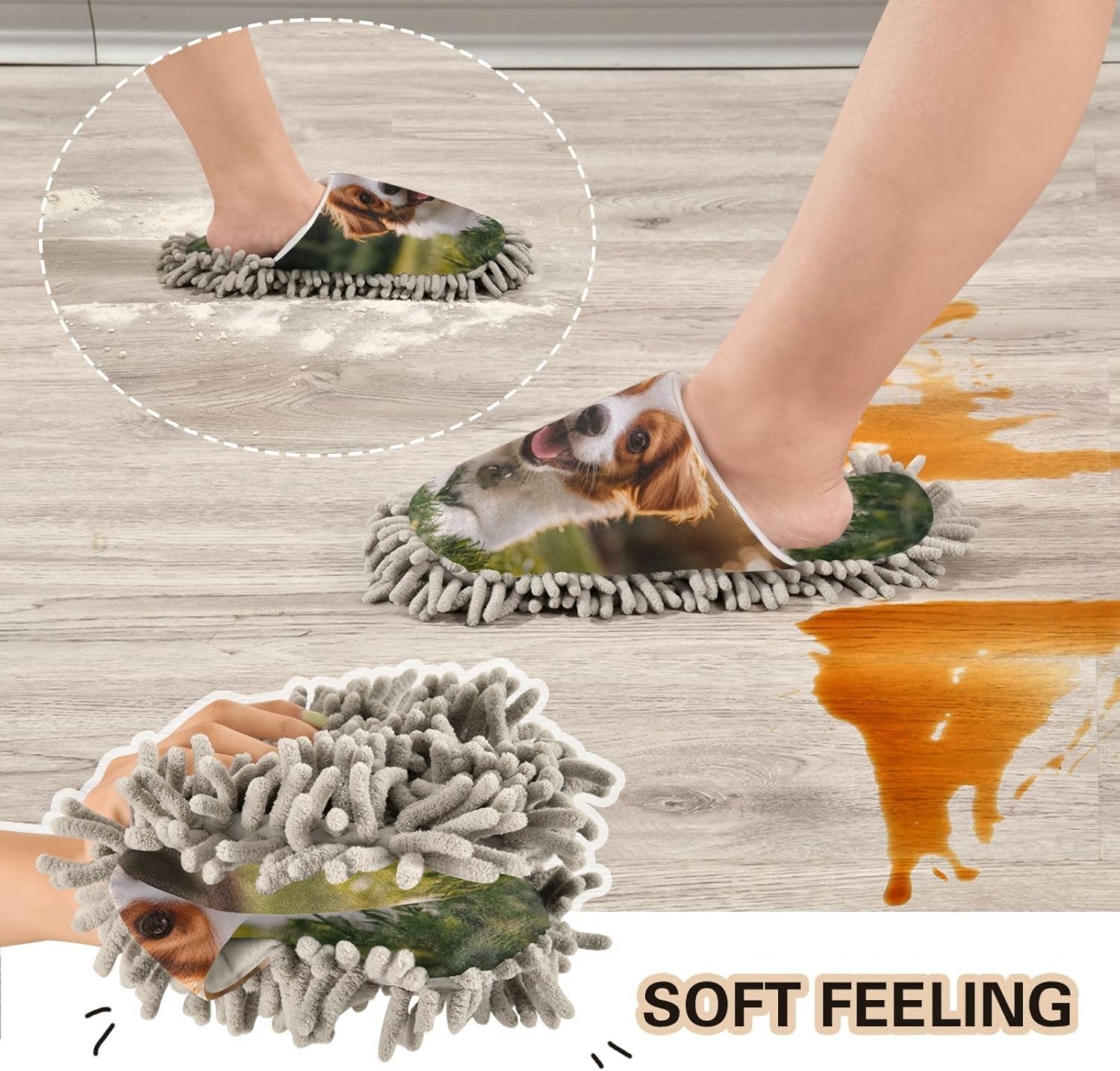 Microfiber Running Slipper for MenWomen