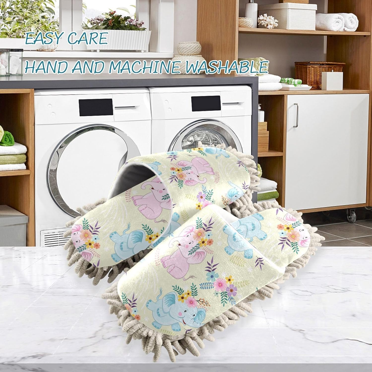 Kigai Microfiber Slippers for Floor Cleaning
