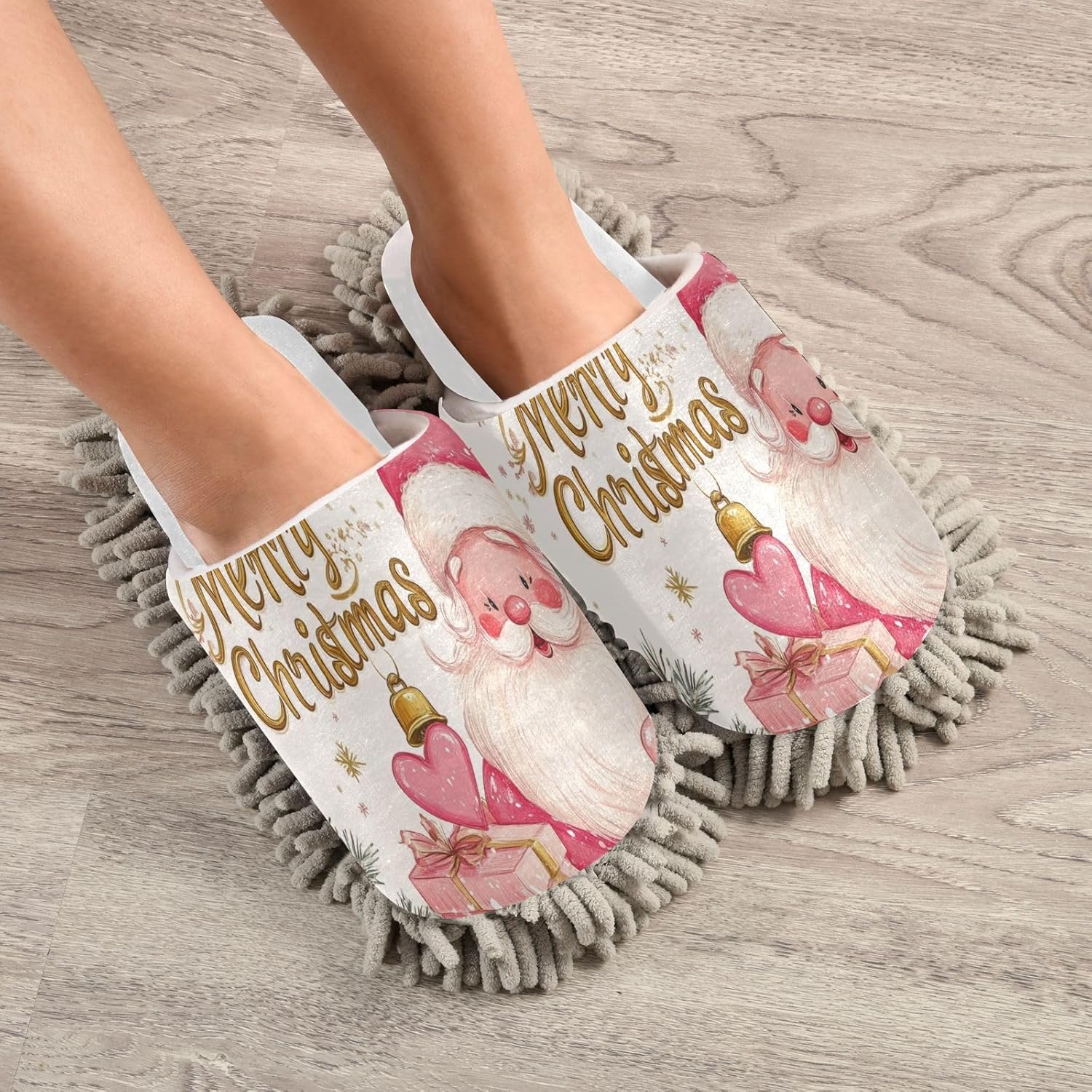 Luxury Mop Slippers Soft Water-Resistant Easy to Clean