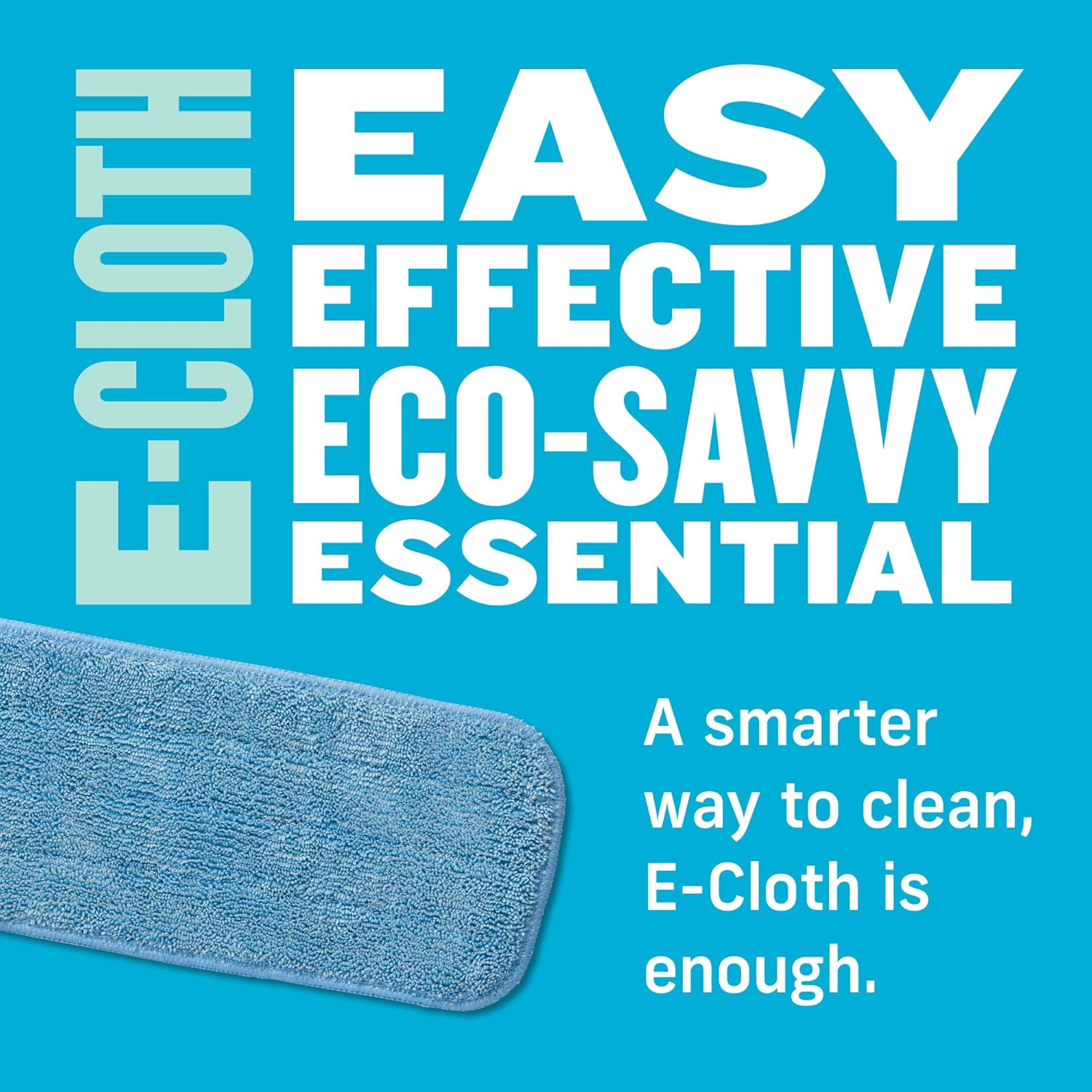 E-Cloth Microfiber Mop Head - Long-Lasting Durable
