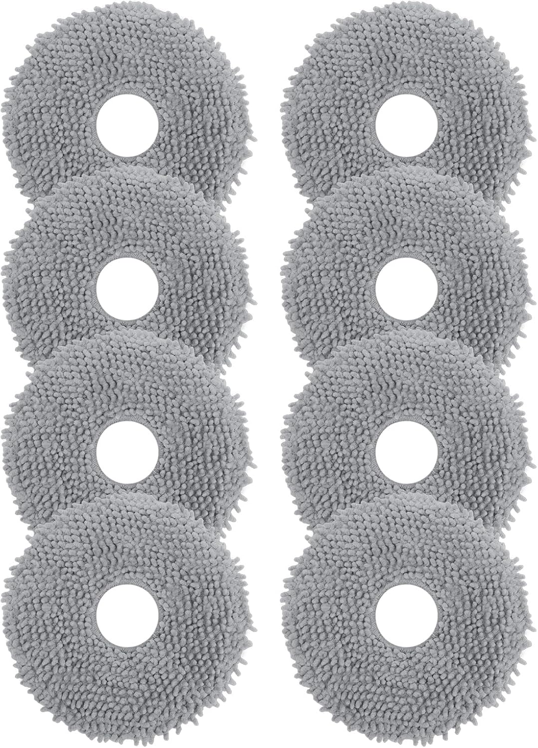 8-Pack Mop Cloth for Roborock Robots Durable Washable Mopping Pads