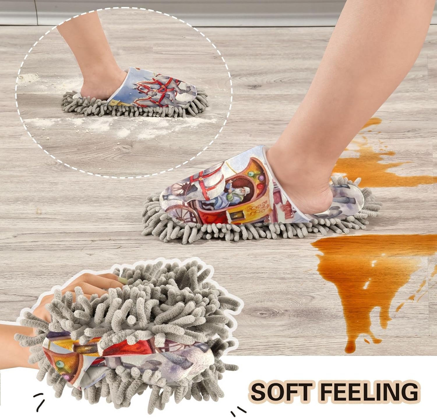 Comfortable Winter Cleaning Slippers
