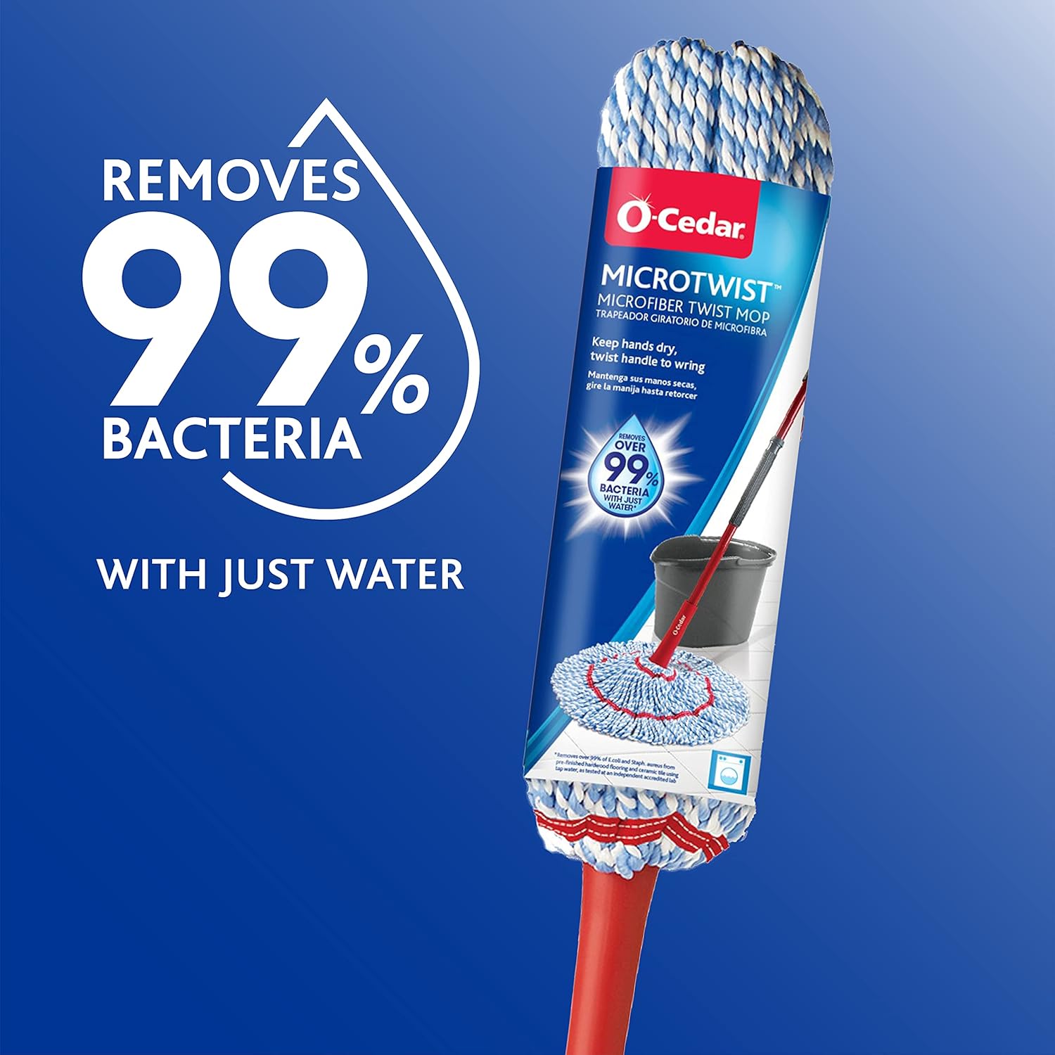 Pure Choice Eco-Friendly O-Cedar MicroTwist Microfiber Twist Mop Refill Set