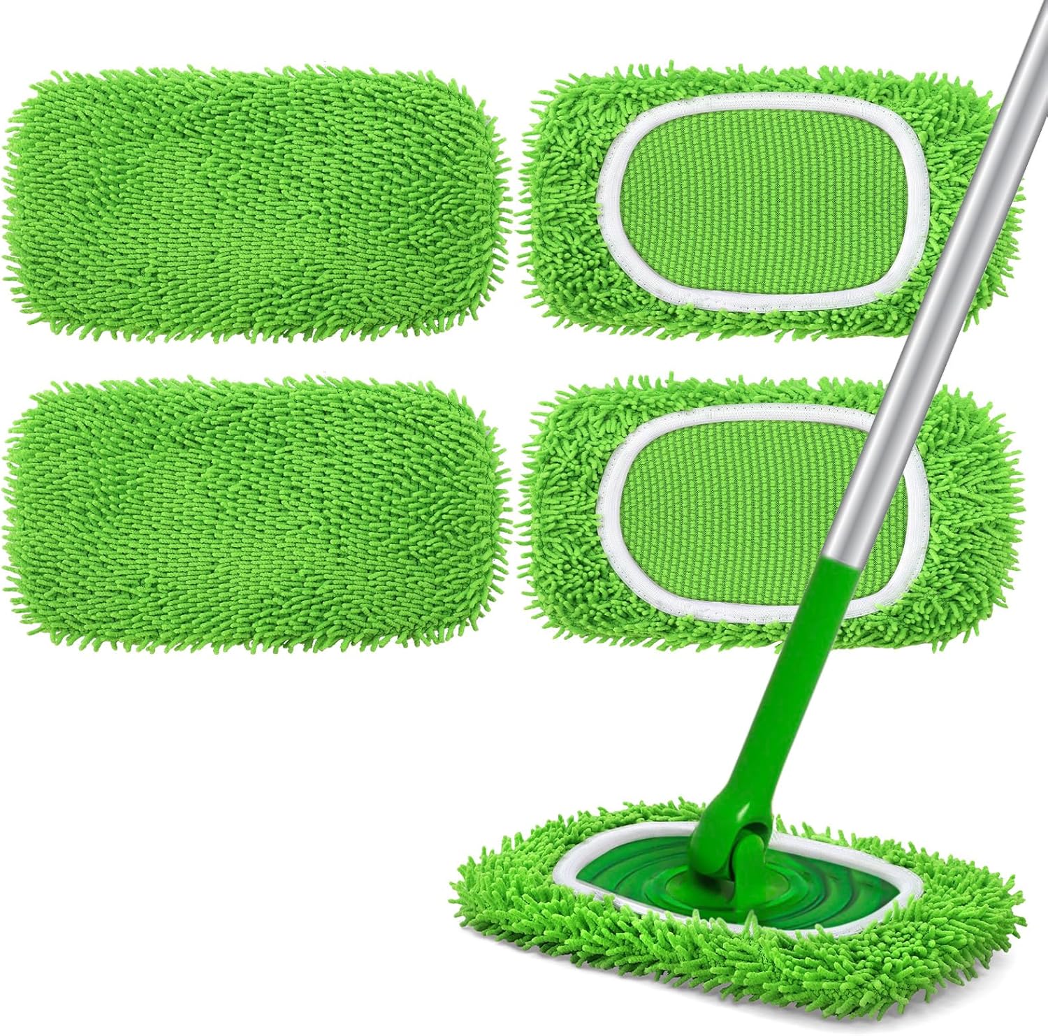 Microfiber Reusable Mop Pads for Easy Cleaning
