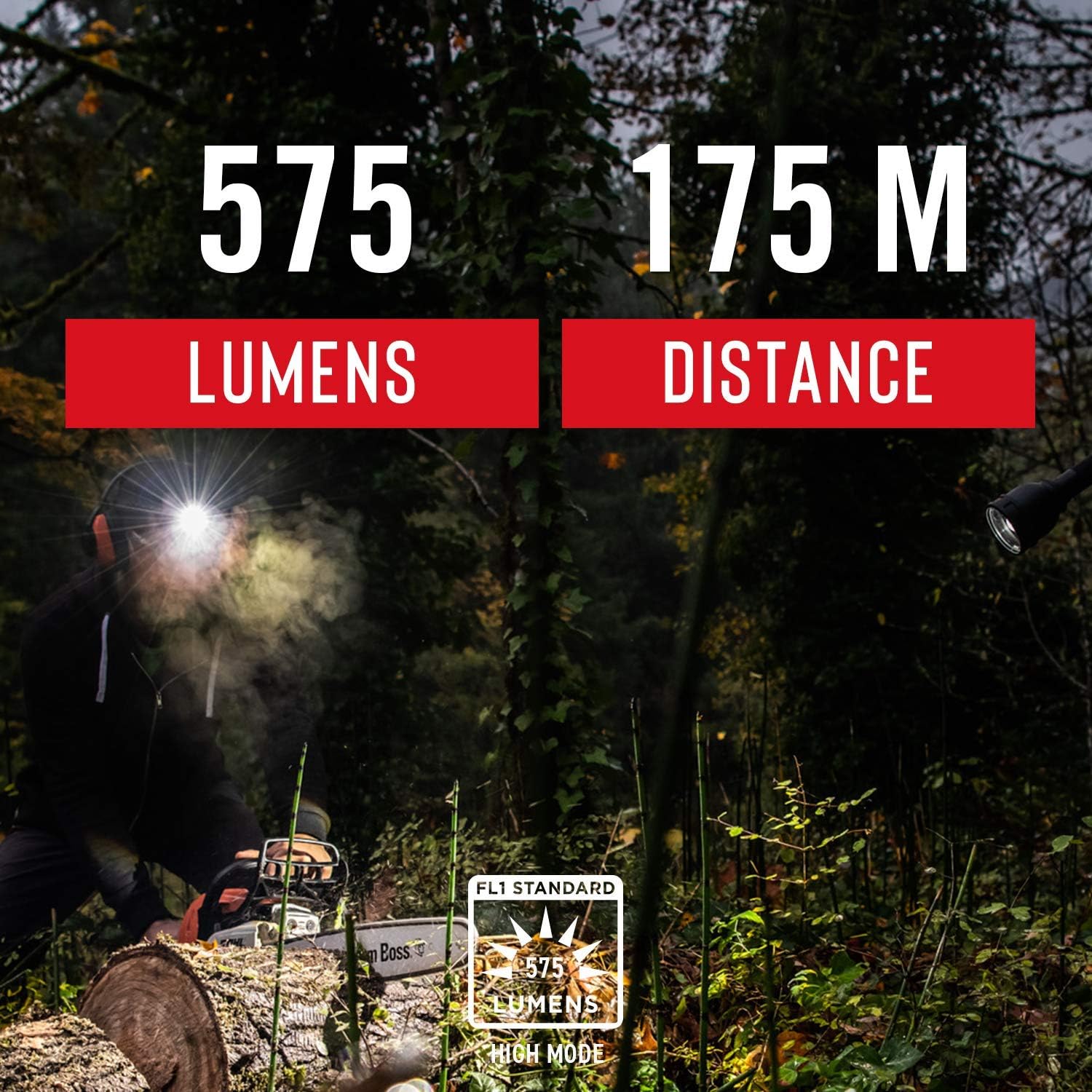 Coast FL84 Dual Color 575 Lumen Headlamp Set