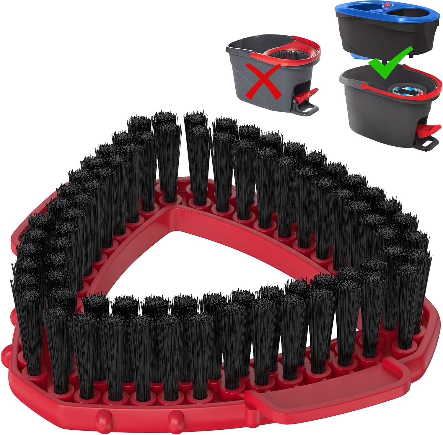 Scrub Brush Head for O Cedar 2 Tank Mop System