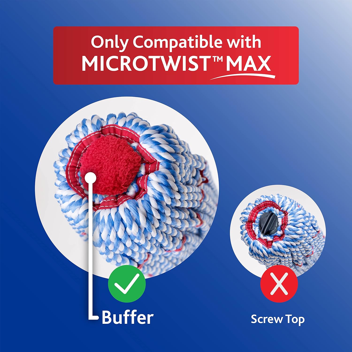 Pure Clean Mop Head Refill
