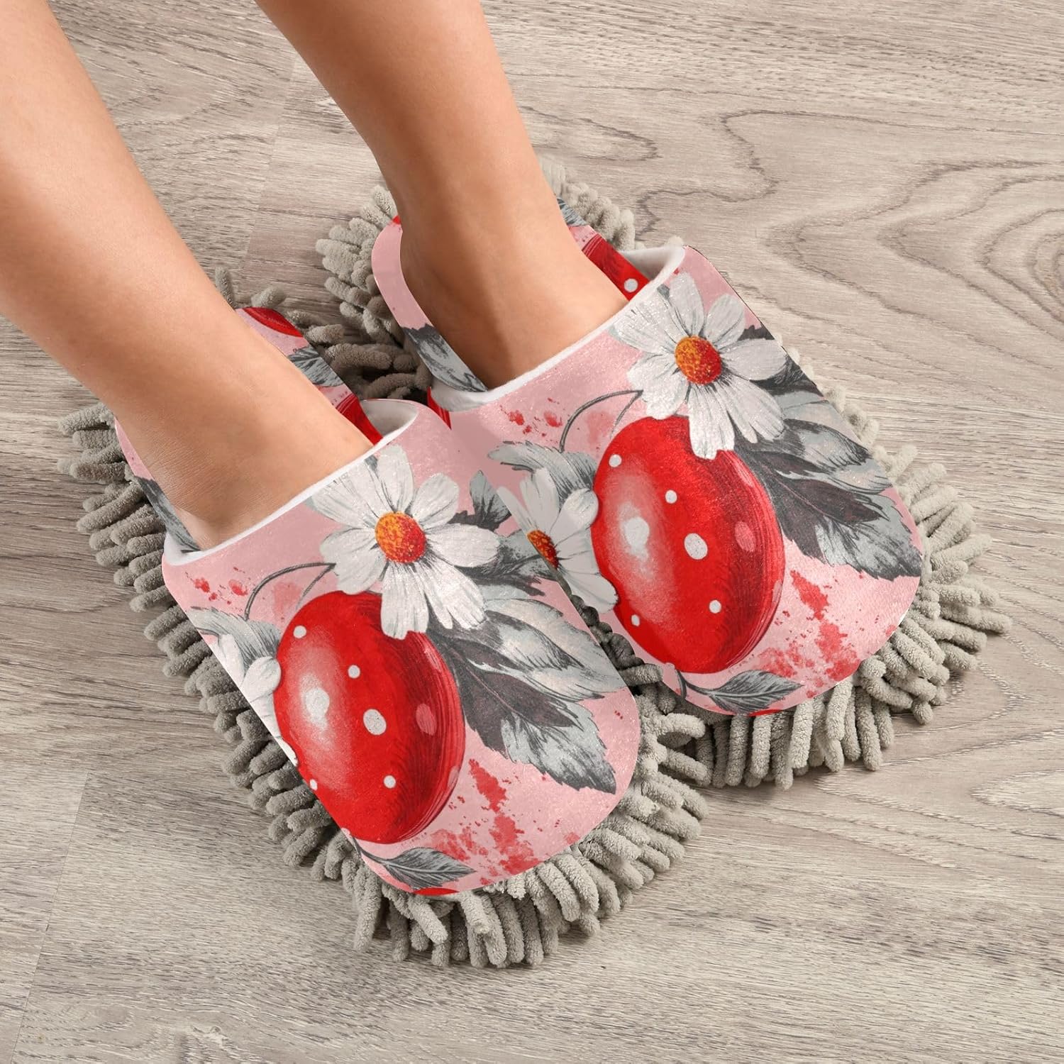 FLildon Microfiber Slippers for Easy House Cleaning