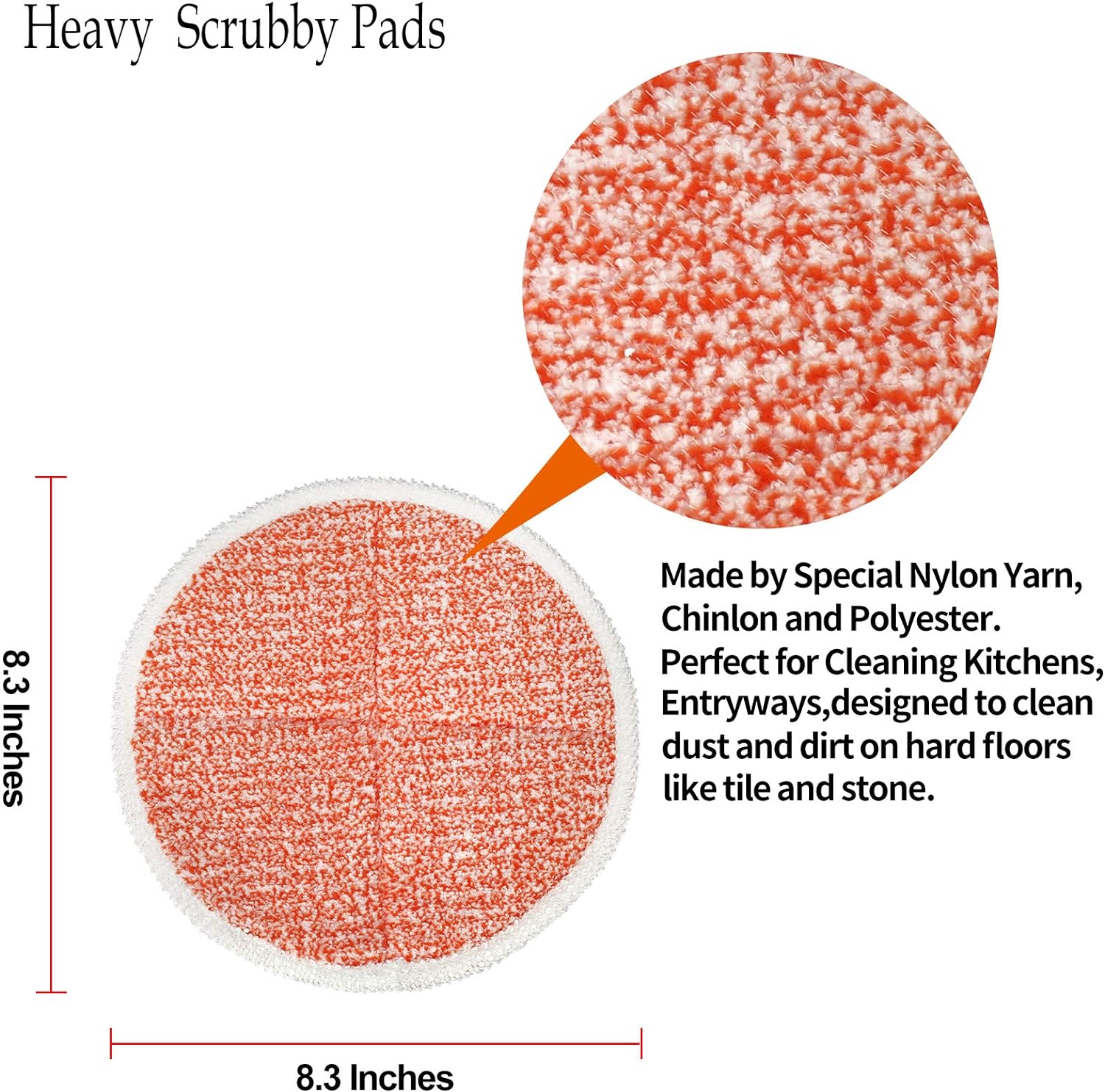12-Piece SpineWave Compatible Replacement Mop Pads