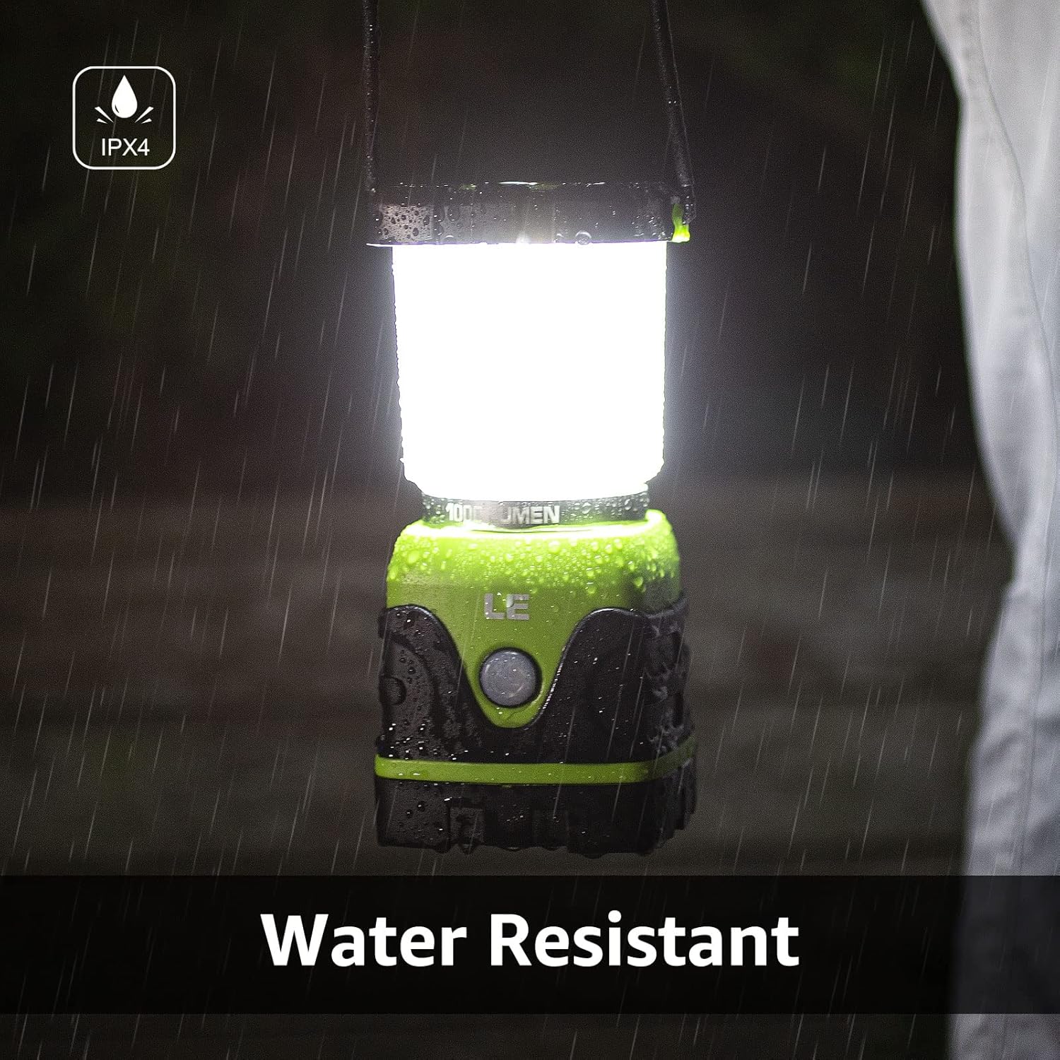 Lighting EVER Rechargeable LED Headlamp Lantern Bundle