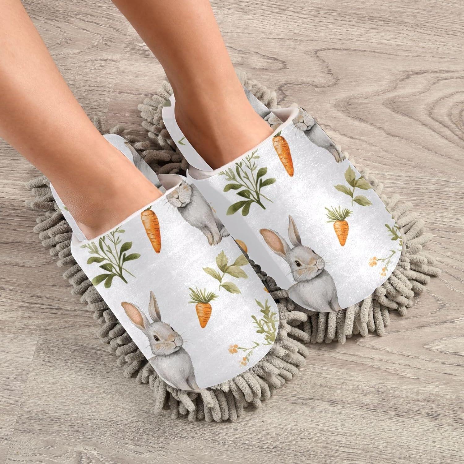 Microfiber Mop Slipper for Easy Cleaning