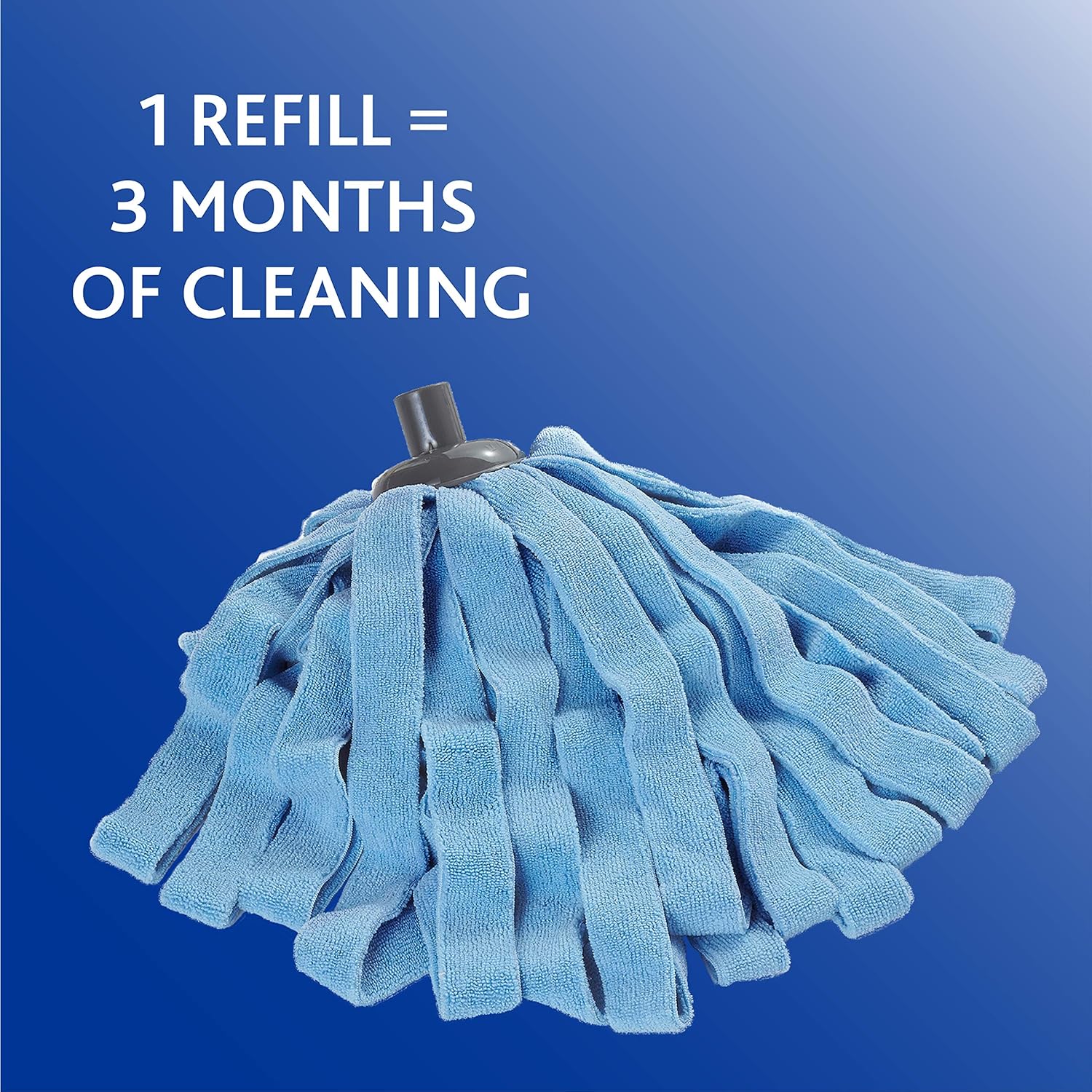 O-Cedar Microfiber Mop Refill Eco-Friendly Chemical-Free