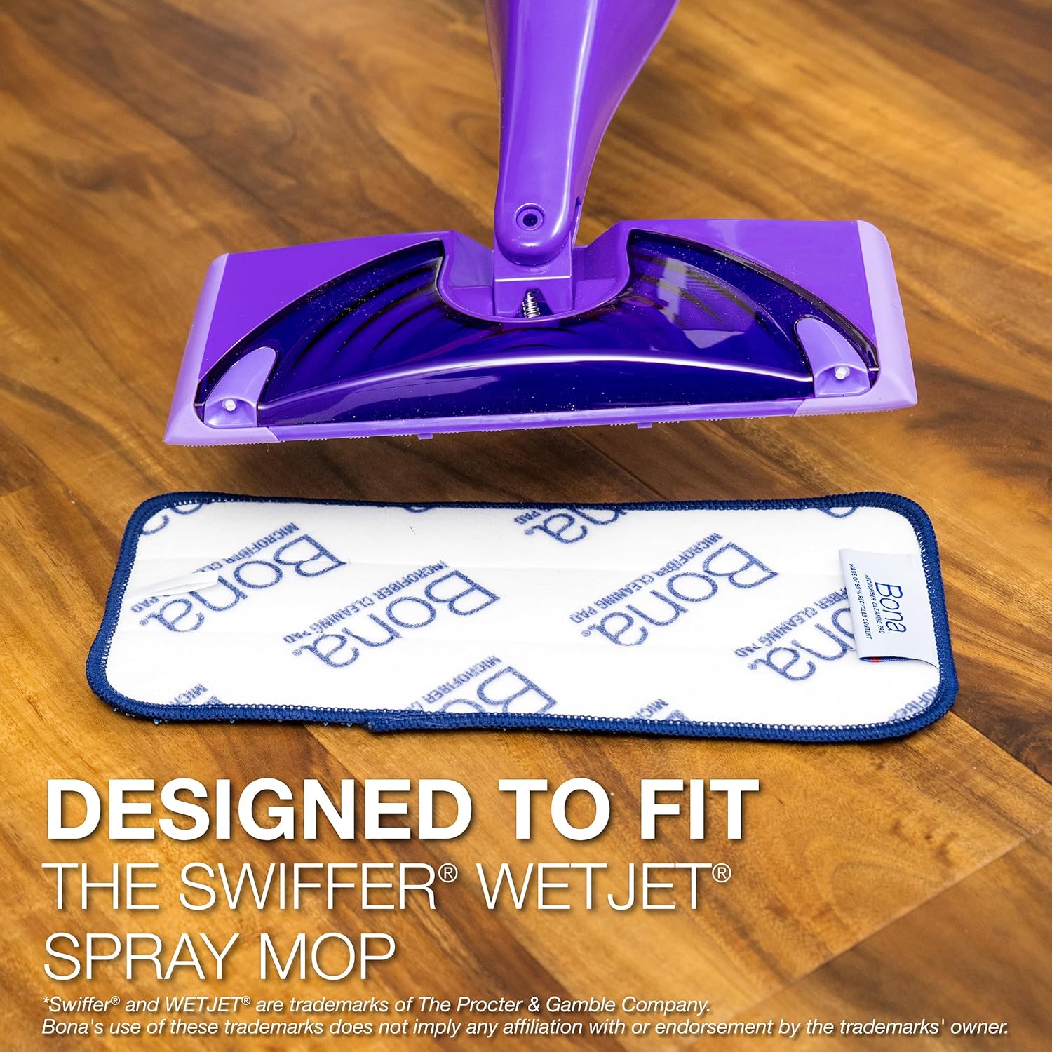 Bona Microfiber Cleaning Pads for Swiffer WETJET