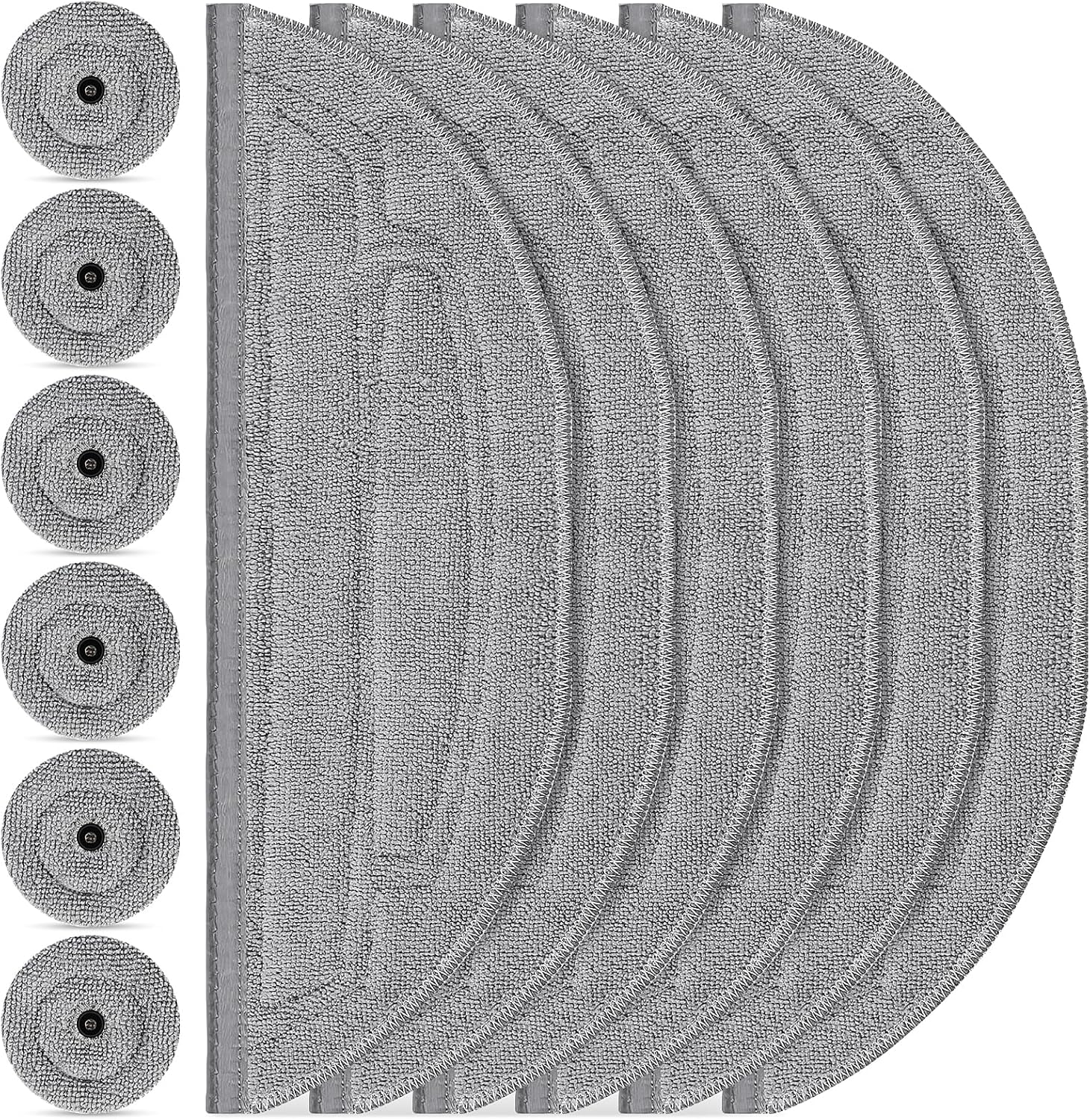 12 Pack Mop Pads for Roborock S8 Max Ultra