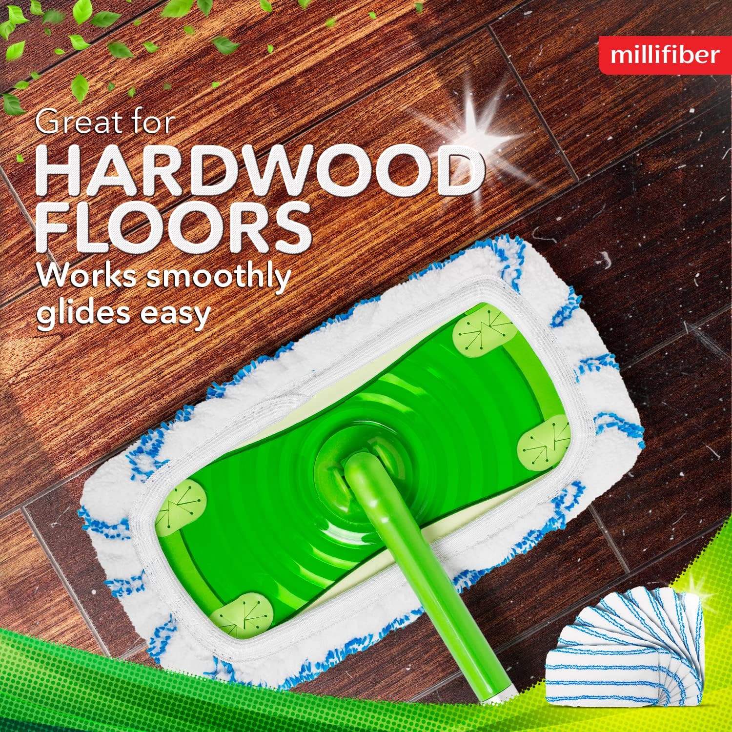 Swiffer Mop Pads - 2-Pack Microfiber Refills