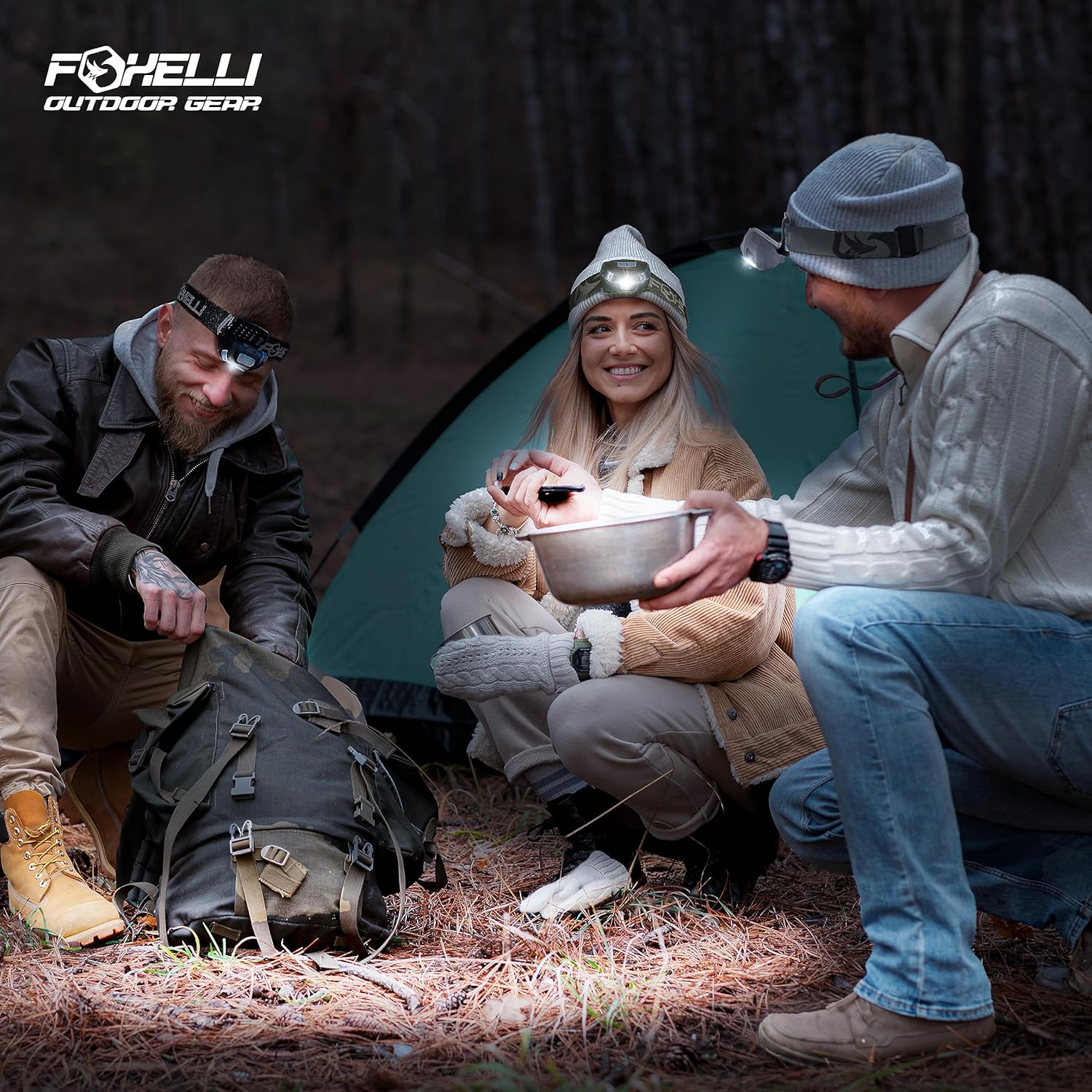 Adjustable LED Headlamp for Running Camping