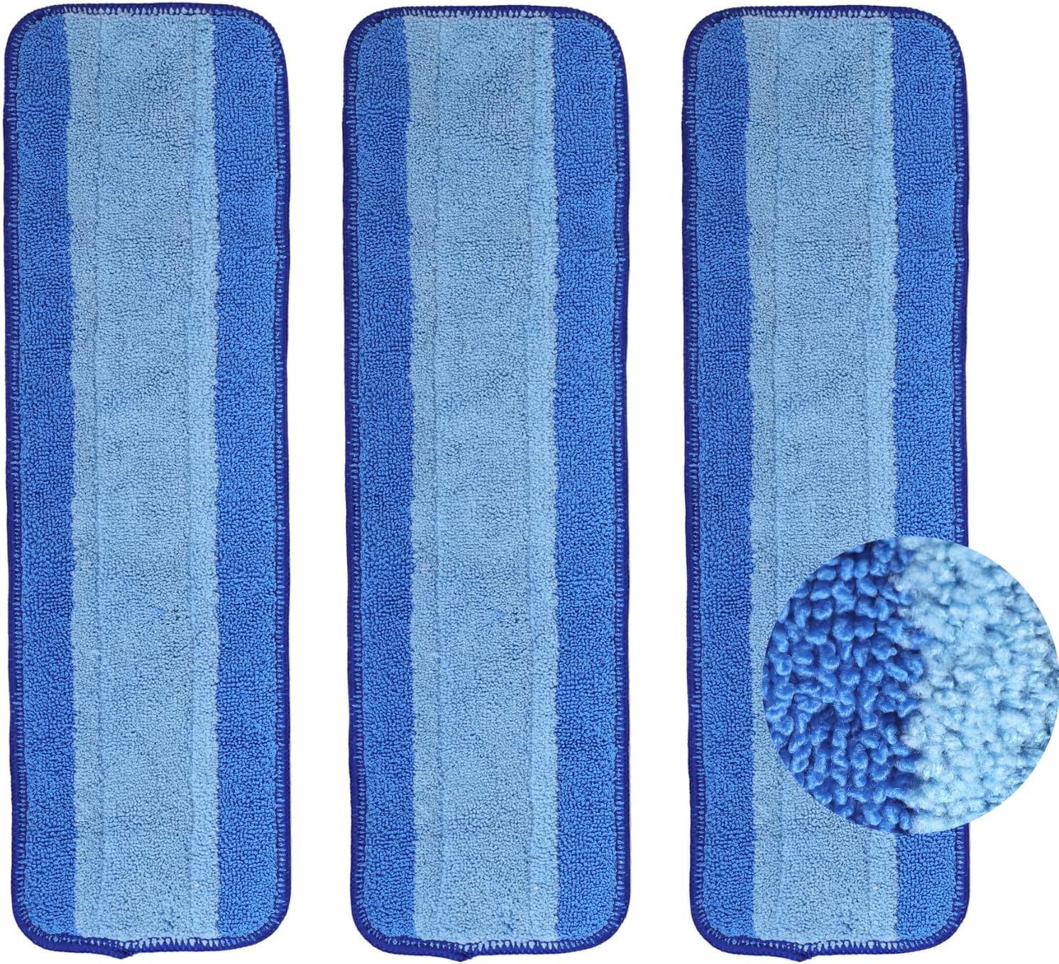 3-Piece Microfiber Cleaning Pad Set