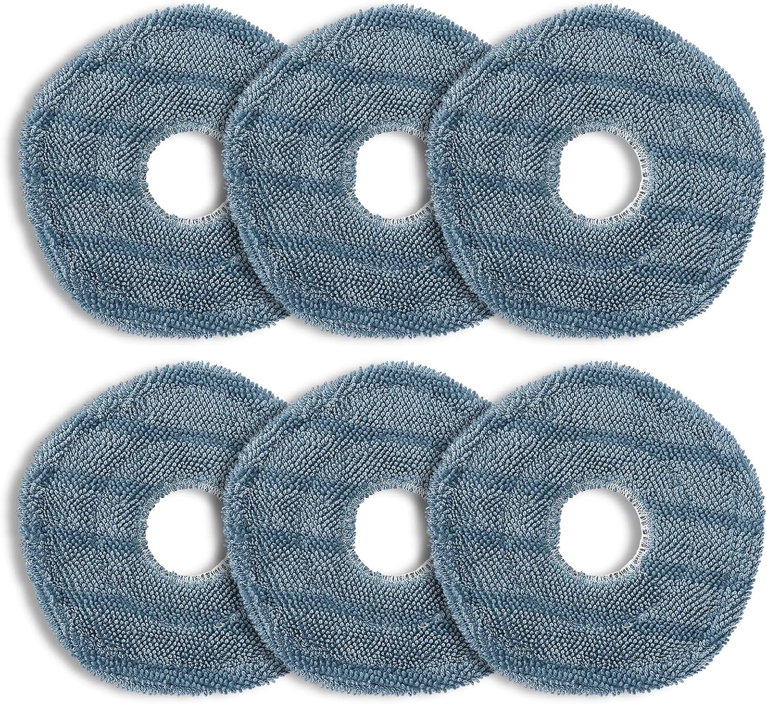 6-Piece Premium Replacement Mop Pads for Eufy X10 Pro Omni