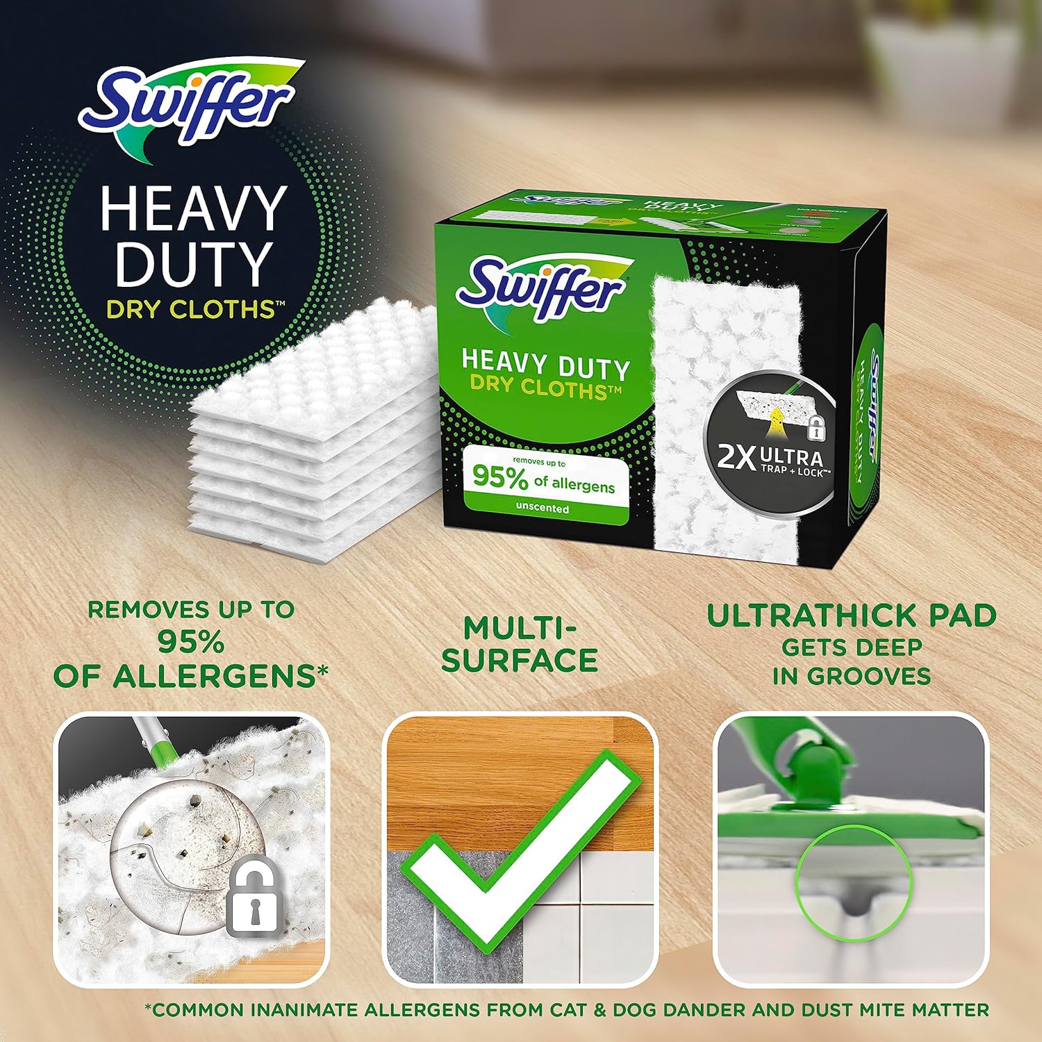 Swiffer Sweeper Heavy Duty Mop Pad - 20 Count