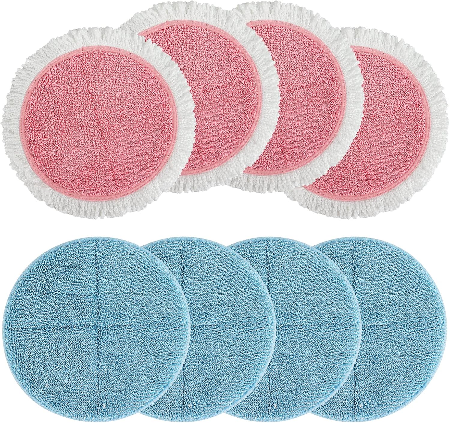 8-Pack beiLan Replacement Mop Pads for 728-inch Electric Mops