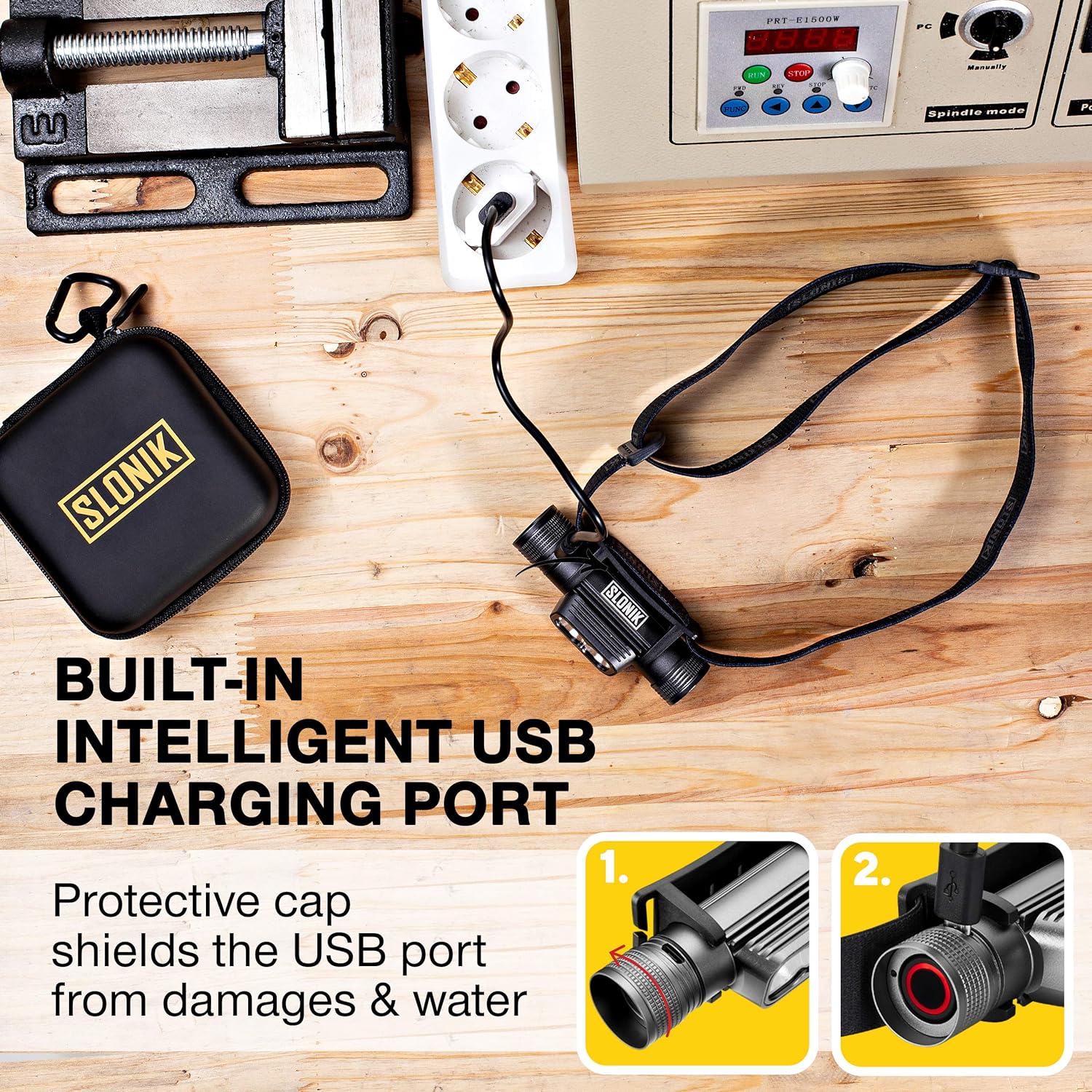Bright and Essential Rechargeable Headlamp for Trips
